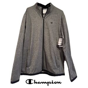 Champion Sweat Athletic Jacket, Full Zip w/Pockets, NEVER WORN w/Tags, Size L